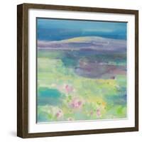 Lavender Fields-Albena Hristova-Framed Art Print