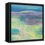 Lavender Fields-Albena Hristova-Framed Stretched Canvas