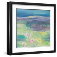 Lavender Fields-Albena Hristova-Framed Art Print