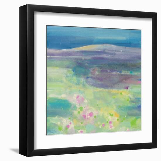 Lavender Fields-Albena Hristova-Framed Art Print