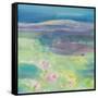 Lavender Fields-Albena Hristova-Framed Stretched Canvas