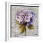 Lavender Flourish Square I-Patricia Pinto-Framed Premium Giclee Print