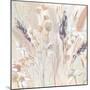 Lavender Flower Field II-Annie Warren-Mounted Art Print