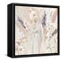Lavender Flower Field II-Annie Warren-Framed Stretched Canvas