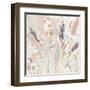 Lavender Flower Field II-Annie Warren-Framed Art Print