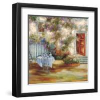 Lavender Garden-David Weiss-Framed Giclee Print