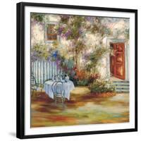 Lavender Garden-David Weiss-Framed Giclee Print