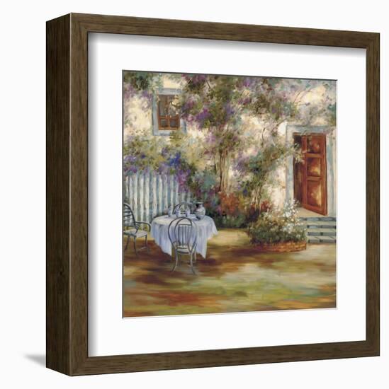 Lavender Garden-David Weiss-Framed Art Print