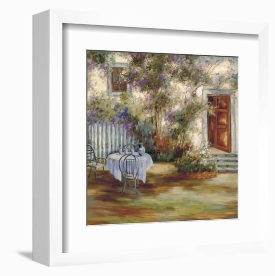 Lavender Garden-David Weiss-Framed Art Print