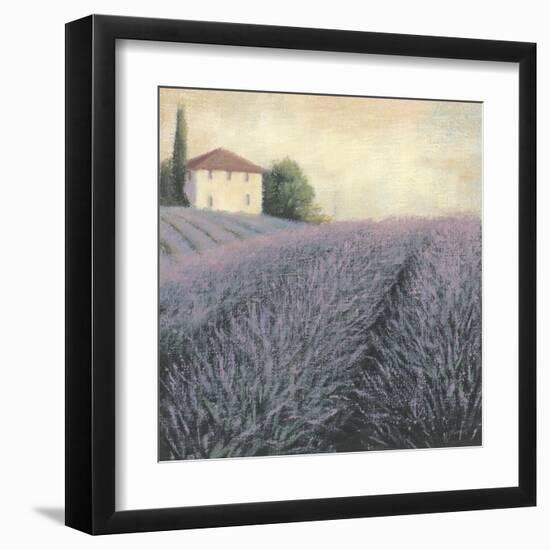 Lavender Hills Detail-James Wiens-Framed Art Print