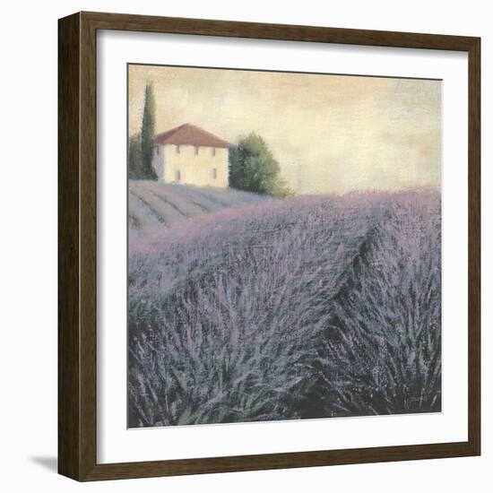 Lavender Hills Detail-James Wiens-Framed Art Print