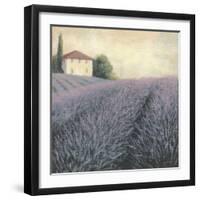 Lavender Hills Detail-James Wiens-Framed Art Print