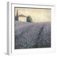 Lavender Hills Detail-James Wiens-Framed Art Print