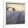 Lavender Hills Detail-James Wiens-Framed Art Print