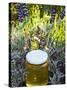 Lavender Honey in Jar and Lavender Plant-Nico Tondini-Stretched Canvas
