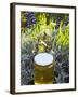 Lavender Honey in Jar and Lavender Plant-Nico Tondini-Framed Premium Photographic Print