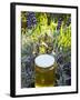 Lavender Honey in Jar and Lavender Plant-Nico Tondini-Framed Premium Photographic Print