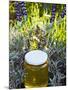 Lavender Honey in Jar and Lavender Plant-Nico Tondini-Mounted Photographic Print