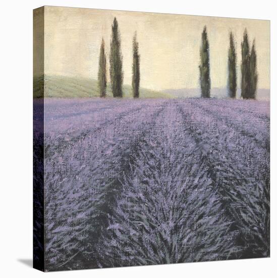 Lavender Horizon Detail-James Wiens-Stretched Canvas
