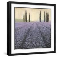 Lavender Horizon Detail-James Wiens-Framed Art Print