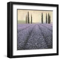 Lavender Horizon Detail-James Wiens-Framed Art Print