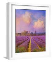 Lavender I-Chris Vest-Framed Art Print