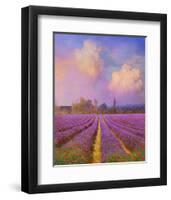 Lavender I-Chris Vest-Framed Art Print