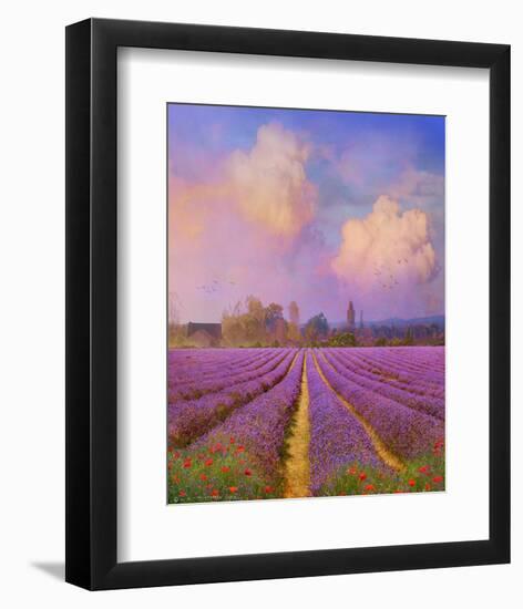 Lavender I-Chris Vest-Framed Art Print