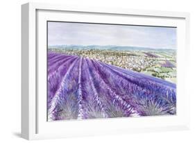 Lavender II-Li Bo-Framed Giclee Print