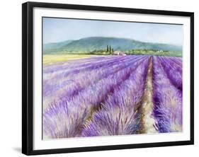 Lavender III-Li Bo-Framed Giclee Print