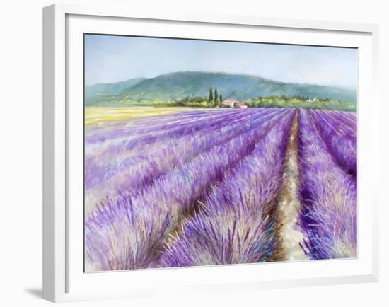 Lavender III-Li Bo-Framed Giclee Print