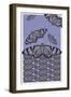 Lavender Iris Invasion-Belen Mena-Framed Giclee Print
