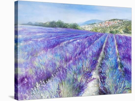 Lavender IV-Li Bo-Stretched Canvas
