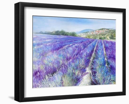 Lavender IV-Li Bo-Framed Giclee Print