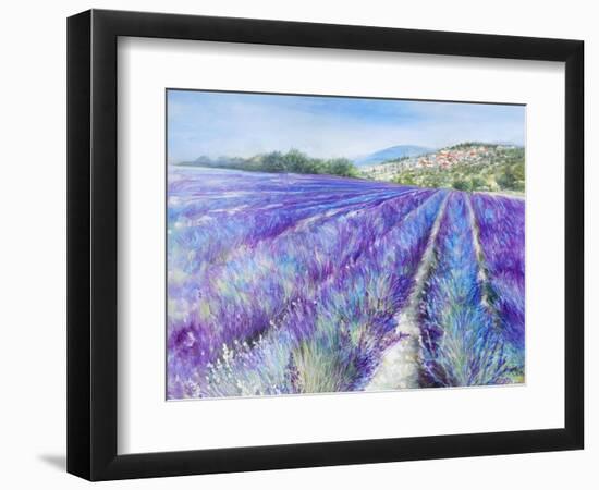 Lavender IV-Li Bo-Framed Giclee Print