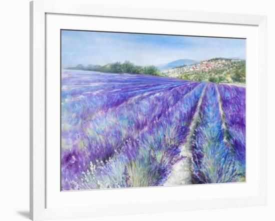 Lavender IV-Li Bo-Framed Giclee Print