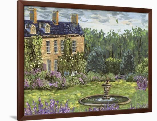 Lavender Lane II-Melissa Wang-Framed Art Print