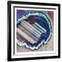 Lavender Minerals-Marcus Prime-Framed Art Print