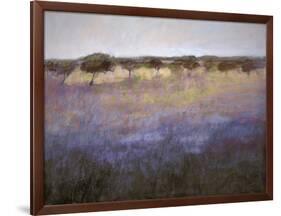 Lavender & Orchard Impression-Ken Hildrew-Framed Art Print