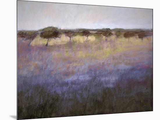 Lavender & Orchard Impression-Ken Hildrew-Mounted Art Print