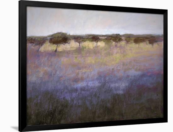 Lavender & Orchard Impression-Ken Hildrew-Framed Art Print