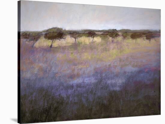 Lavender & Orchard Impression-Ken Hildrew-Stretched Canvas