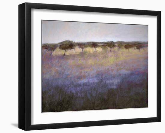Lavender & Orchard Impression-Ken Hildrew-Framed Art Print