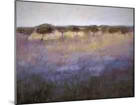 Lavender & Orchard Impression-Ken Hildrew-Mounted Art Print