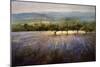 Lavender & Orchard Landscape-Ken Hildrew-Mounted Art Print