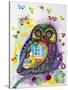 Lavender Owl-Oxana Zaika-Stretched Canvas