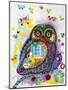 Lavender Owl-Oxana Zaika-Mounted Giclee Print