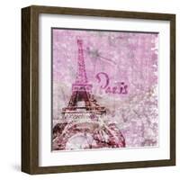 Lavender Paris-LuAnn Roberto-Framed Art Print