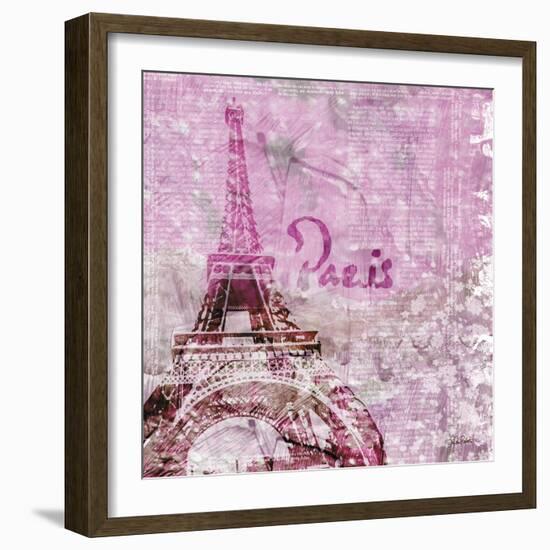 Lavender Paris-LuAnn Roberto-Framed Art Print