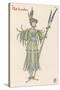 Lavender Personified-Walter Crane-Stretched Canvas